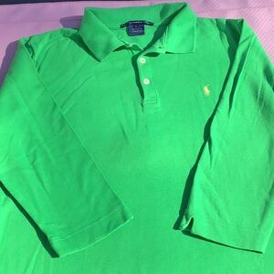 Ralph Lauren Green Polo Shirt sport